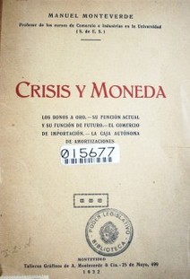 Crisis y moneda