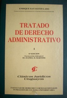 Tratado de Derecho Administrativo