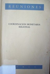 Coordinación monetaria regional