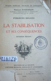 Finances belges : la stabilisation et ses conséquences