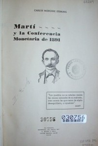 Martí y la conferencia Monetaria de 1891