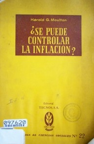 ¿Se puede controlar la inflación?