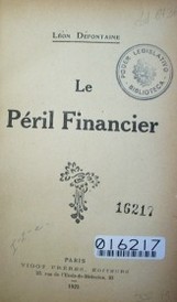 Le péril financier