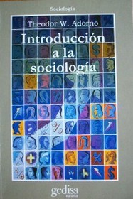 Introducción a la Sociología : (1968)