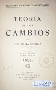 Teoría de los cambios