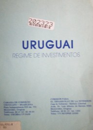 Uruguai : regime de investimentos