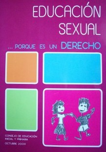 Educación sexual...porque es un derecho