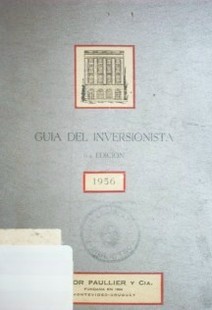 Guía del inversionista : 1956