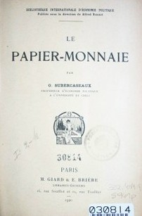 Le papier-monnaie