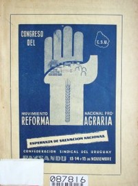 Congreso Nacional pro Reforma Agraria