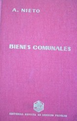 Bienes comunales