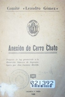 Anexión de Cerro Chato