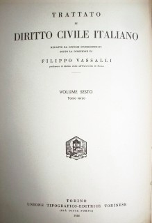 Trattato di Diritto Civile Italiano