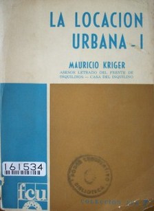 La locación urbana