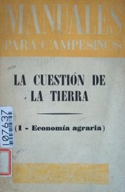 La cuestión de la tierra