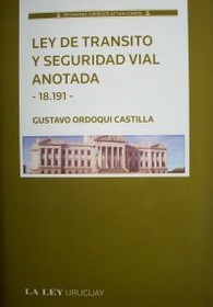 Ley de tránsito y seguridad vial : 18.191