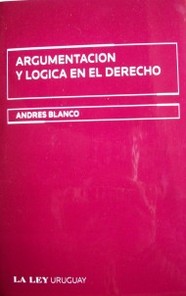 Argumentación y lógica en el Derecho