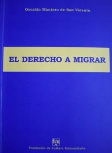 El derecho a migrar