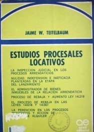 Estudios procesales locativos