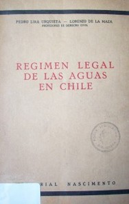 Régimen legal de las aguas en Chile
