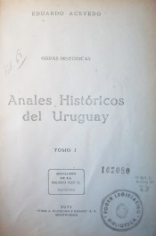 Anales históricos del Uruguay