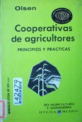 Cooperativas de agricultores : principios y práctica