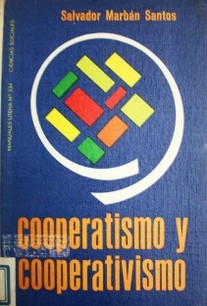 Cooperatismo y cooperativismo