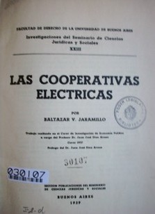 Las cooperativas eléctricas