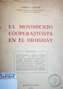 El movimiento cooperativista en el Uruguay