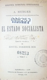 El Estado Socialista