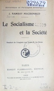 Le Socialisme et la Société