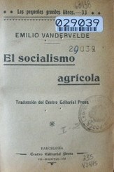El socialismo agrícola