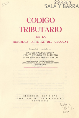 Código Tributario de la República Oriental del Uruguay