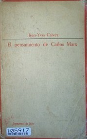 El pensamiento de Carlos Marx