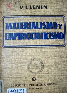 Materialismo y empiriocriticismo