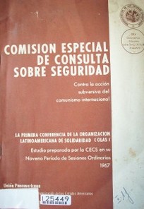 Contra la acción subversiva del comunismo internacional