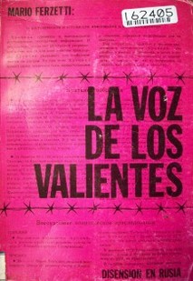 La voz de los valientes : (La dimensión en Rusia)