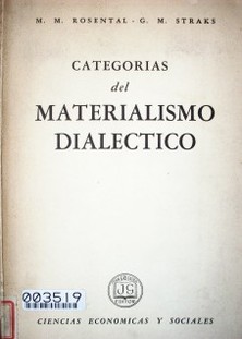 Categorías del materialismo dialéctico