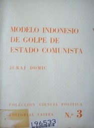 Modelo Indonesio de golpe de estado comunista