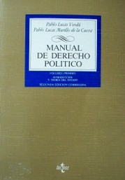 Manual de Derecho Político