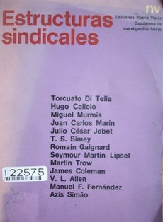 Estructuras sindicales