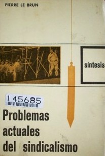 Problemas actuales del sindicalismo