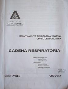 Cadena respiratoria