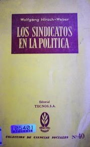 Los sindicatos en la política
