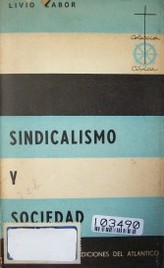 Sindicalismo y sociedad