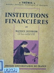 Institutions financieres