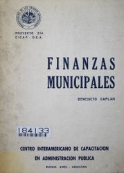 Finanzas municipales