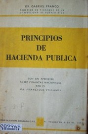 Principios de hacienda pública