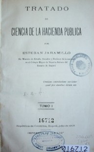 Tratado de ciencia de la hacienda pública