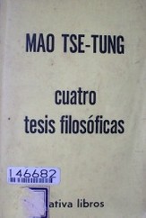 Cuatro tesis filosóficas